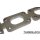 Flansch BMW E30 E36 318i 318is 318ti Compact (M42 / M44) - 10mm  Edelstahl V2A