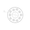 SCC Spurverbreiterungen und Distanzscheiben - Spurverbreiterung 5mm - 12503  - 5x112 + 5x100 - 57,1