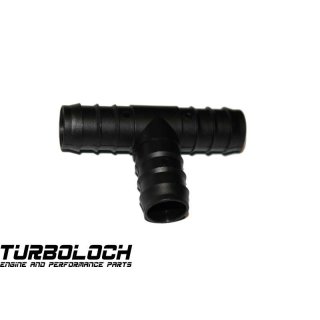 Ø 19mm / 90° Bogen / Silikonschlauch - schwarz - Turboloch GmbH, 5,12 €