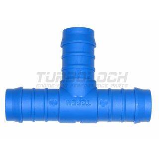 16 mm T-St&uuml;ck Kunststoff (Polyamid) - blau