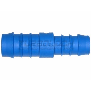 19-16 mm gerader Reduzierer Kunststoff (Polyamid) - blau