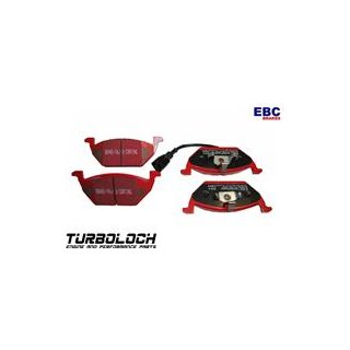 EBC DP31329C RedStuff Bremsbeläge VA - Audi A1 (8X) A3 (8L 8P) Seat Ibiza (6L) Leon (1P) Toledo (1M) Skoda Fabia Roomster Yeti VW Golf 4 Bora Polo Caddy