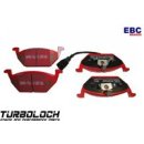 EBC DP31329C RedStuff Bremsbeläge VA - Audi A1 (8X) A3 (8L 8P) Seat Ibiza (6L) Leon (1P) Toledo (1M) Skoda Fabia Roomster Yeti VW Golf 4 Bora Polo Caddy