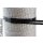 Kabelbinder Edelstahl schwarz L: 225mm B: 7mm F&uuml;r max. AD: 60mm