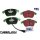 EBC DP21517 Greenstuff Bremsbeläge VA - Audi A1 A3 Seat Ibiza Leon Toledo Skoda Fabia Octavia Superb VW Golf Polo Caddy Passat Touran