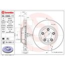 Brembo "Coated Disc Line" Bremsscheiben 09.C882.11 (350x34 mm - innenbelüftet) VA - Audi Q7 (4L) Porsche Cayenne (92A) VW Touareg (7L)