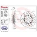 Brembo "Two-Piece Floating Disc Line" 2-teilige Bremsscheiben 09.9764.23 (360x36 mm) VA - Mercedes-Benz AMG C63 (W204) CLK63 (C209) E63 (W211 W212)