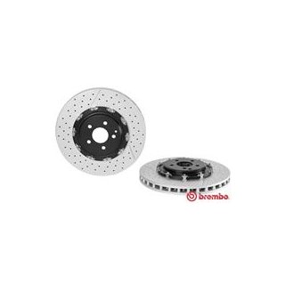 Brembo "Two-Piece Floating Disc Line" 2-teilige Bremsscheiben 09.8878.23 (380x36 mm) VA - Mercedes-Benz AMG CLS55 (C219) SL55 (R230)