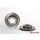 Brembo "Coated Disc Line" Bremsscheiben gelocht (304x32 mm) VA - Porsche 911 (993) Carrera 3.6 / 3.8