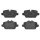 Brembo Bremsbeläge P06080 HA - Mini Countryman (R60) Paceman (R61)