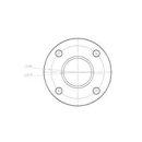 Distanzscheibe 30mm LK: 4x108mm NLB: 63,4mm - mit Felgenzentrierung (Stehbolzen + Radmuttern)