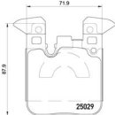 Brembo Bremsbeläge P06087 HA - BMW 1er (F20/21) 2er...