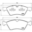 Brembo Bremsbeläge P50063 VA - Mercedes-Benz...