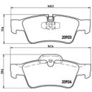 Brembo Bremsbeläge P50064 HA - Mercedes-Benz...