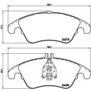 Brembo Bremsbeläge P50069 VA - Mercedes-Benz C-Klasse (W204) CLS (C218 X218) E-Klasse (W212 A207 C207) SLK (R172)