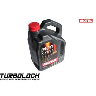 Motul 8100 X-cess 5W40 5L - vollsynthetisches Motoröl - BMW MB Porsche VW - 109228