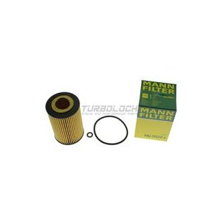 Фильтр масляный Audi/Seat/Skoda/VW 1.2/1.6D/2.0D 08- (MANN-FILTER HU 7020 Z)