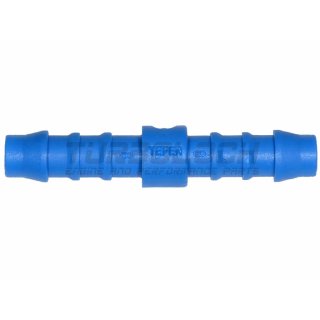 10 mm gerade Kunststoff (Polyamid) - blau