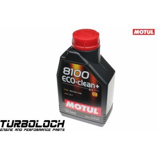 Motul 8100 Eco-Clean+ C1 5W30 1L - vollsynthetisches Motoröl - 101580 - Ford Jaguar Mazda (101580)