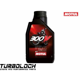 Motul 300V 4T Factory Line Off Road 5W40 1L (104134) - synthetisches Motorrad Motoröl