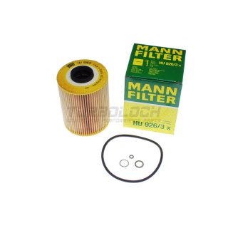 Ölfilter - Mann HU 926/3x - BMW E36 E34 (6-Zyl. M50/52  - bis 8.1995)