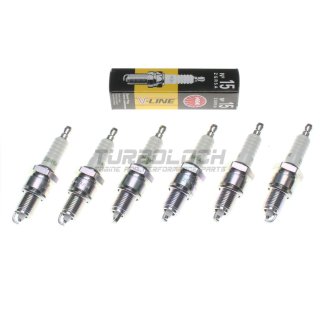 6x Zündkerze NGK 2941 (ZGR5A) V-Line 15 - BMW E23 E24 E28...