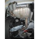 Supersprint Endschalldämpfer "Power Loop" (Ø 2x80 mm) - BMW 125i Coupé E82 Cabrio E88 (218 PS, ab 2007)