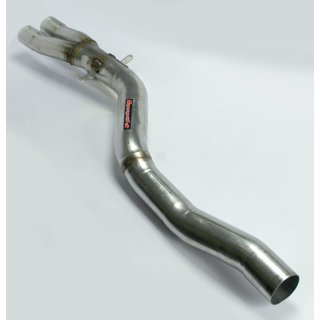 Supersprint "Y-Pipe" Verbindungsrohr für ESD 981306 (Oversize Ø 2x54mm > 1x70 mm) - BMW Z4 Roadster/Coupé E85 E86 (2.5i/2.5si/3.0si - 177-265PS) 2006-2009