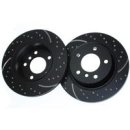 EBC "Turbo Groove Disc" Black Sportbremsscheibe HA (294x19mm) - BMW 3er E46 318-328i