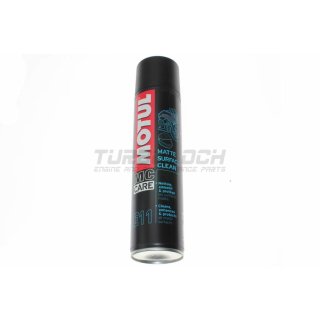 Motul E11 Matte Surface Clean - Trockenreiniger für Mattlacke / Folien 400ml Spraydose - 105051