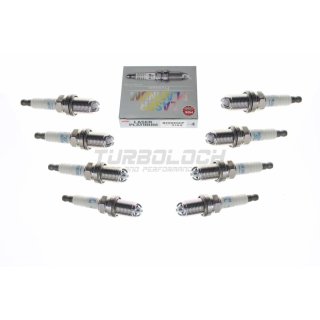 8x Zündkerze NGK 3199 (BKR6EQUP) Laser Platinum Premium - Alpina / Audi / Bentley / BMW