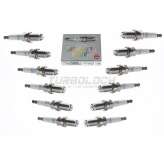 12x Zündkerze NGK 3199 (BKR6EQUP) Laser Platinum Premium...