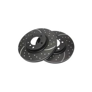 EBC "Turbo Groove Disc" Black Sportbremsscheibe VA (315x28mm) - BMW E36 M3 / Z3M (3.0/3.2)