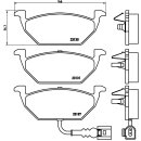 Brembo Bremsbeläge P85072 VA - Audi A1 A2 A3 / Seat Altea