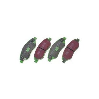 EBC DP21981 GreenStuff Bremsbeläge VA - Opel Corsa D (ab. Bj. 2006) 1.4 1.7 CDTI