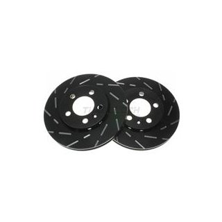 EBC "Black Dash-Disc" Sportbremsscheibe USR931 HA (256x22 mm) - Audi A3 (8L) TT (8N) Seat Leon (1M) Golf IV Bora (1J)