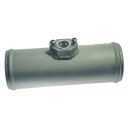 70mm Aluminium Rohr mit 18mm Ladedrucksensoranschluss