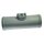 70mm Aluminium Rohr mit 18mm Ladedrucksensoranschluss