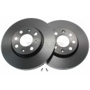 Brembo "Coated Disc Line" Bremsscheiben 09.5843.34 (257x22 mm - innenbelüftet) VA - Fiat Grande Punto / Opel Adam