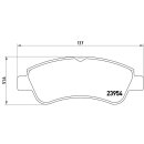 Brembo Bremsbeläge P61066 VA - Citroen (C2 C3 C4 DS3...