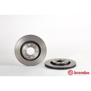 Brembo "Coated Disc Line" Bremsscheiben 09.8695.11 (266x22 mm) VA - Citroen DS Peugeot