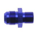 Fitting Alu Gewindeadapter Schraubadapter blau AN08 D08...
