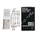 Goodridge Stahlflex-Bremsleitungen (Kit 4-teilig, ABE) - VW Golf IV 4motion alle