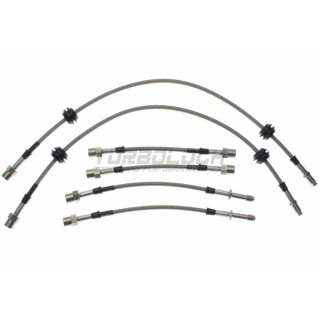 Goodridge Stahlflex-Bremsleitungen (Kit 6-teilig, ABE) - BMW E90 E91 E92 E93 (320-335i/d)