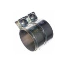 HJS Doppel-Auspuffschelle Ø 50mm L: 90mm Edelstahl...