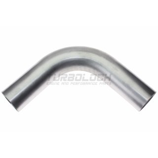 63,5mm x 2mm 90° L:130mm Alubogen Aluminium Einschweissbogen