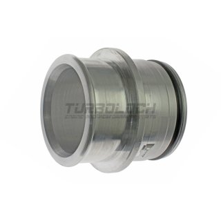 Aluminim Schlauchadapter Turbolader Ø 50 / 50mm - Verdichterausgang VAG 1.9 TDI