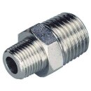 Doppelnippel reduziert - 1/2" - 1/4" - Messing...