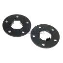 Distanzscheibe 10mm LK: 5x120mm NLB: 72,6mm - mit Felgenzentrierung "Black Edition"