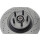 Doppel-Gewindebolzen M14 x 1,25 L: 82mm (50mm / 14mm) schwarz
